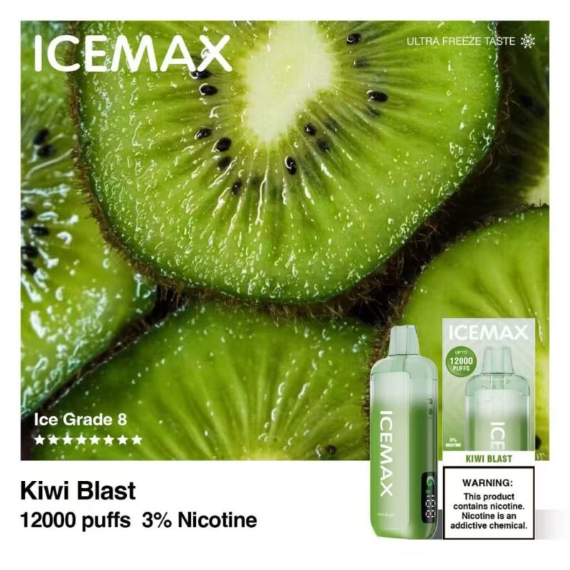 Icemax 12K stands out as a refined choice for those who appreciate balance, quality, and simplicity in their vaping routine.