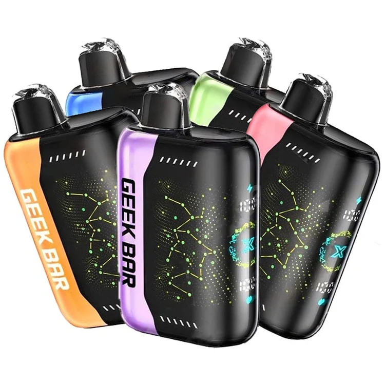 Geek Bar Star Screen Disposable Vape | Low Price | 100% Authentic | Full Flavor Lineup