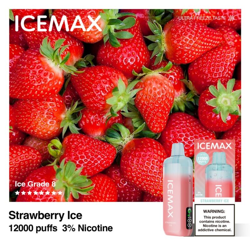 The Icemax 12K is not just about longevity; it delivers smooth and consistent flavor with every puff.