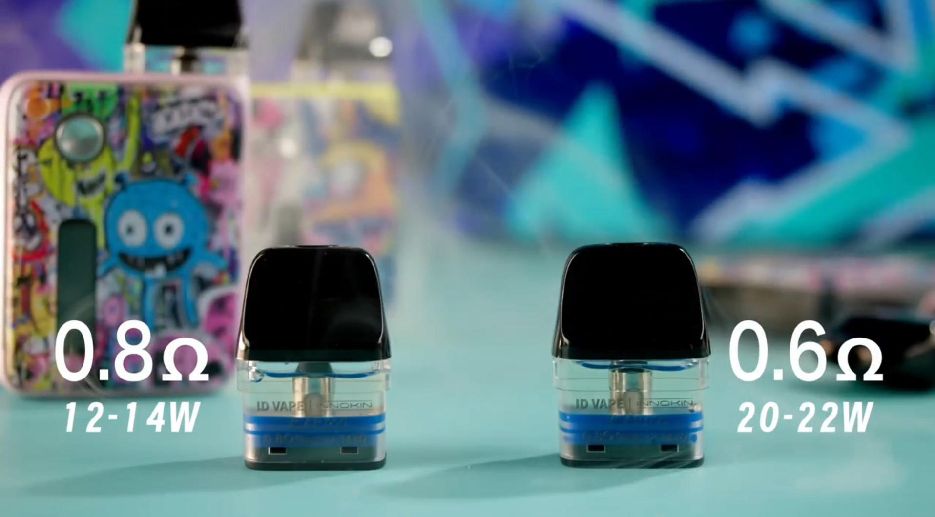 ID VAPE x OKINO V BOX — набор с открытой заправляемой POD-системой и мягкой затяжкой 5