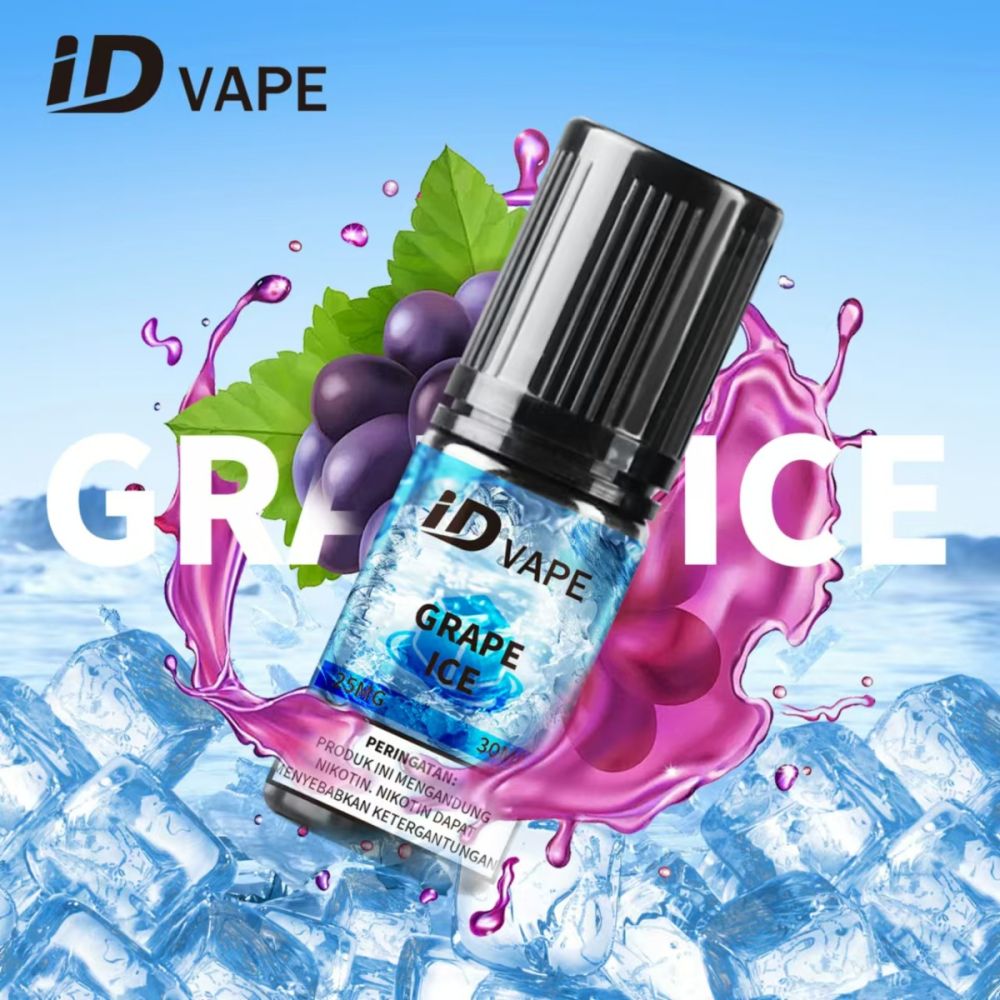 IDVAPE 超级冰 30 毫升 | 30毫克镍盐极冰低甜电子烟汁 1 ID VAPE 冰凉系列 30MG尼古丁盐烟油 30ml