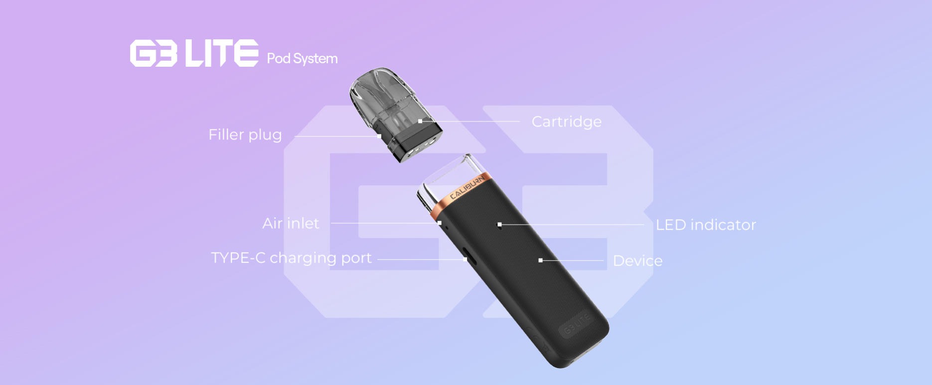 UWELL G3 LITE — открытая заправляемая электронная сигарета 13 UWELL G3 LITE — открытая заправляемая электронная сигарета 10