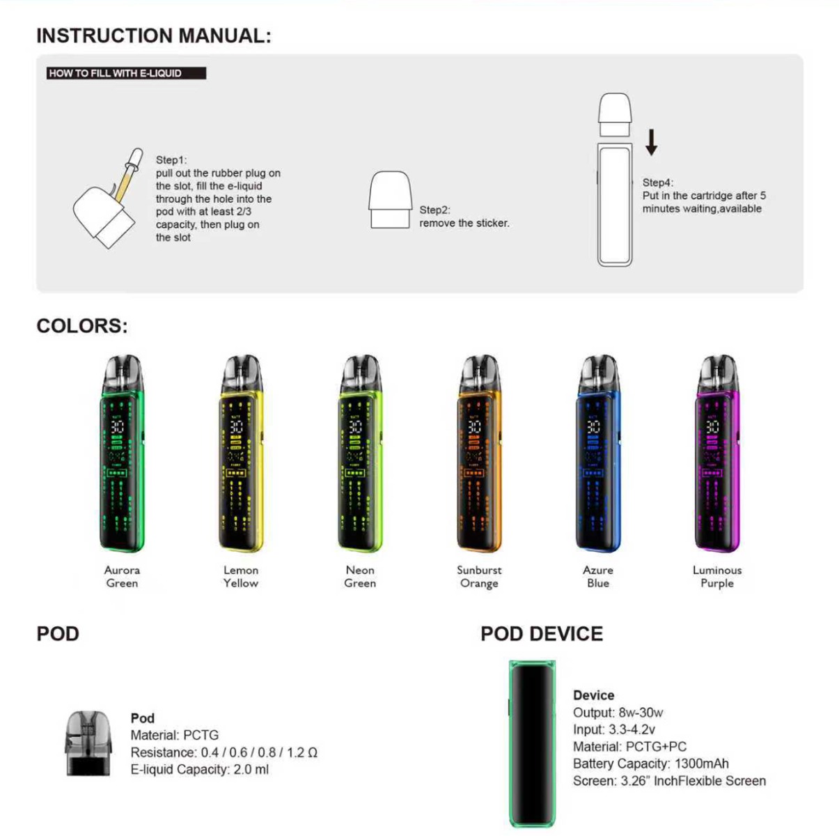 Think Vape NOVA — открытая заправляемая электронная сигарета 3