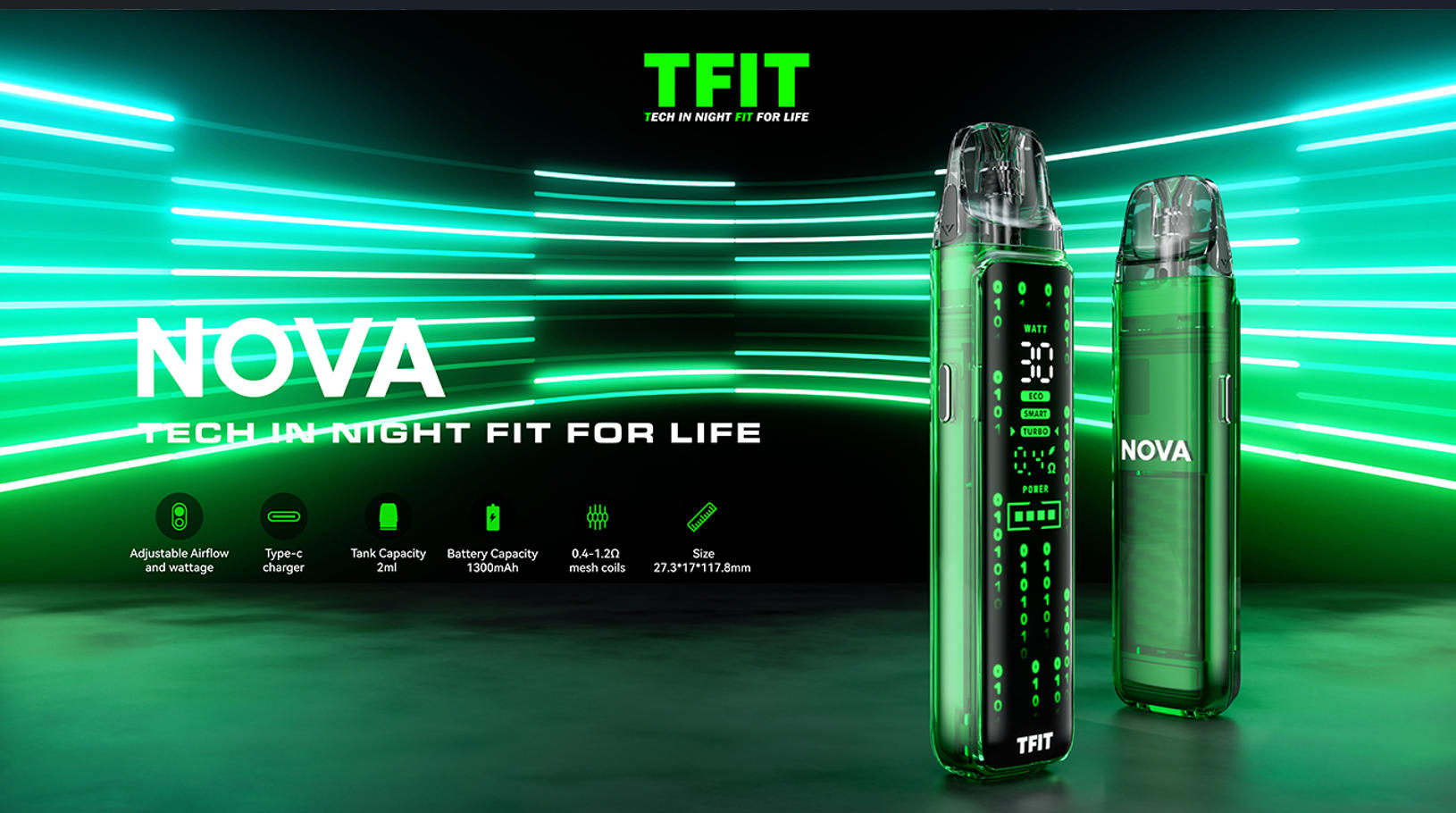Think Vape NOVA — открытая заправляемая электронная сигарета 4