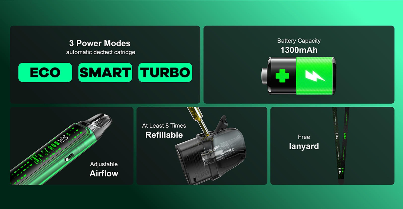 Think Vape NOVA — открытая заправляемая электронная сигарета 5