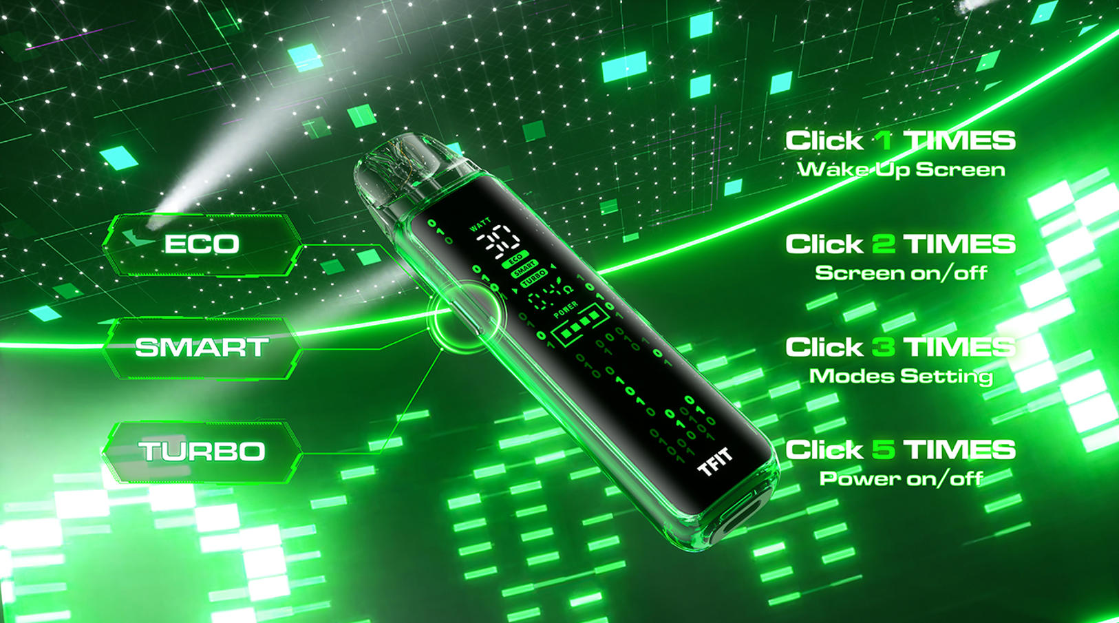 Think Vape NOVA — открытая заправляемая электронная сигарета 8