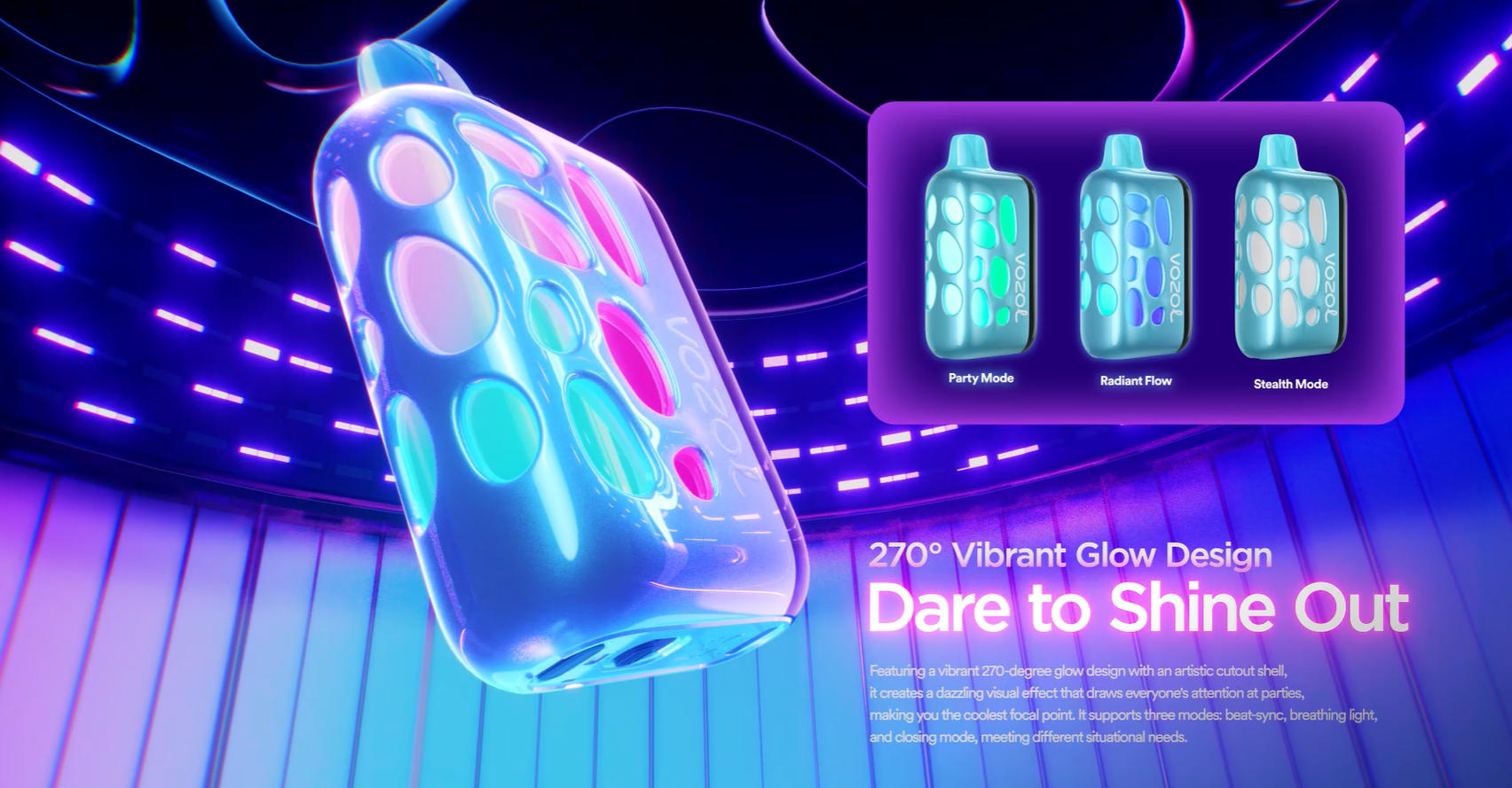 VOZOL RAVE 46000 口 俄罗斯高浓度版 一次性电子烟 5