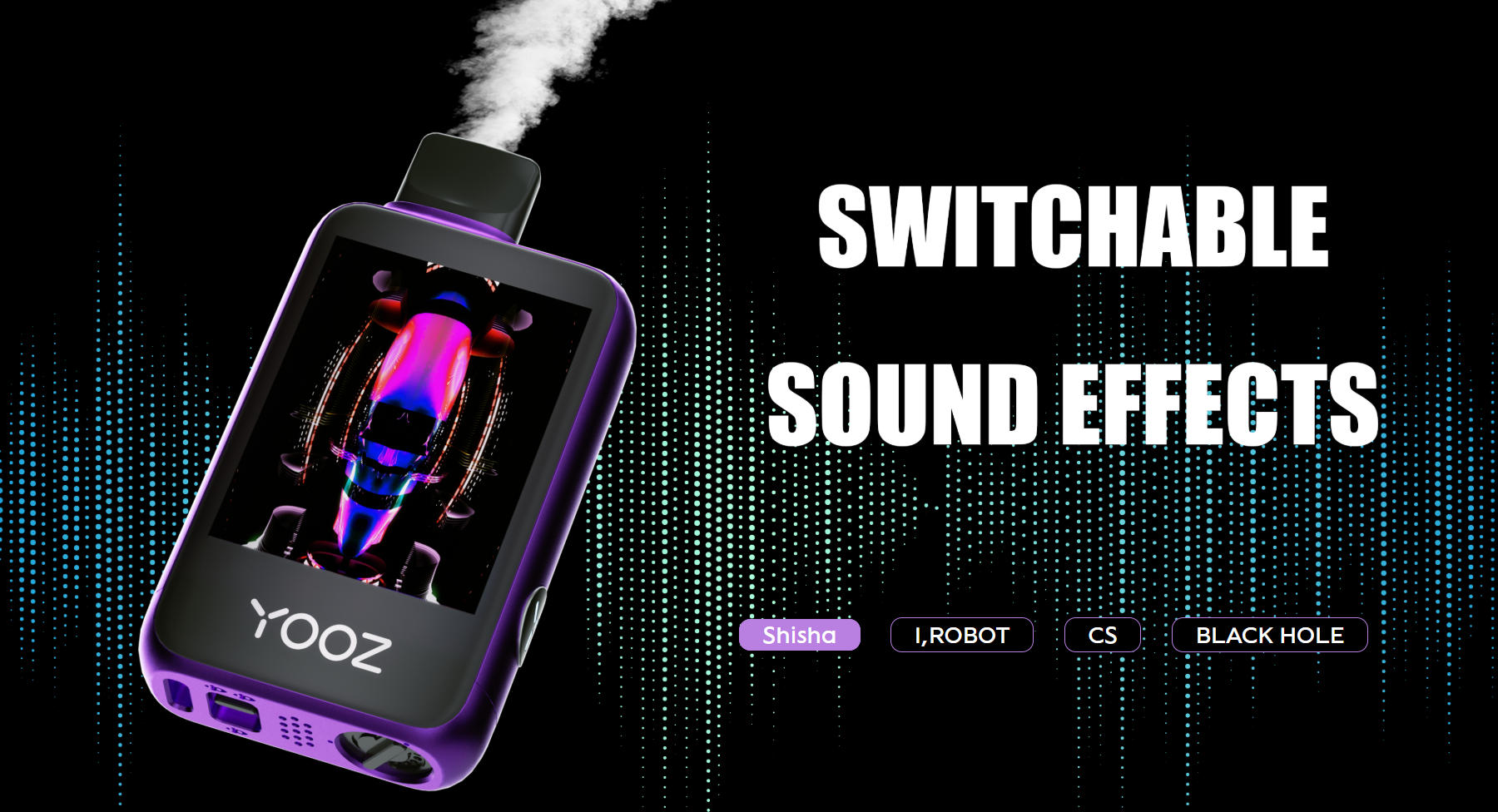 YOOZ LINKX 25000-Puff Disposable Vape with Large Touchscreen, Bluetooth Calls and Games 7