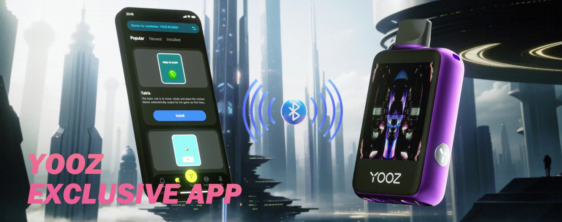 YOOZ LINKX 25000-Puff Disposable Vape with Large Touchscreen, Bluetooth Calls and Games 10