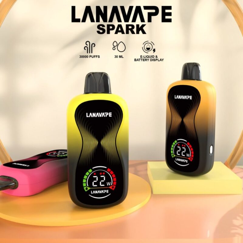 LANAVAPE SPARK 30000 口 50毫克 高浓度版本 一次性电子烟