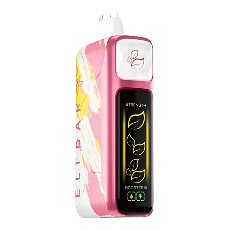 Authentic ELFBAR NIC KING 30,000-Puff Disposable Vape — 20 mg, Adjustable Throat Hit, Russian Version