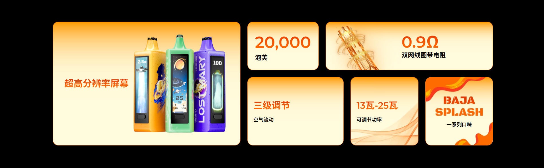 LOST MARY MO 20000 PRO 20,000-Puff 20 mg Disposable Vape — Russian Version 5