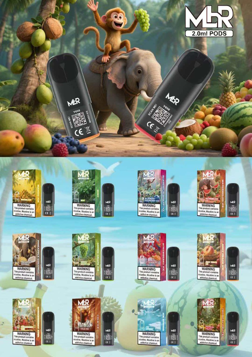 MBR Prefilled Pods Compatible with RELX Generation 5 Devices 2