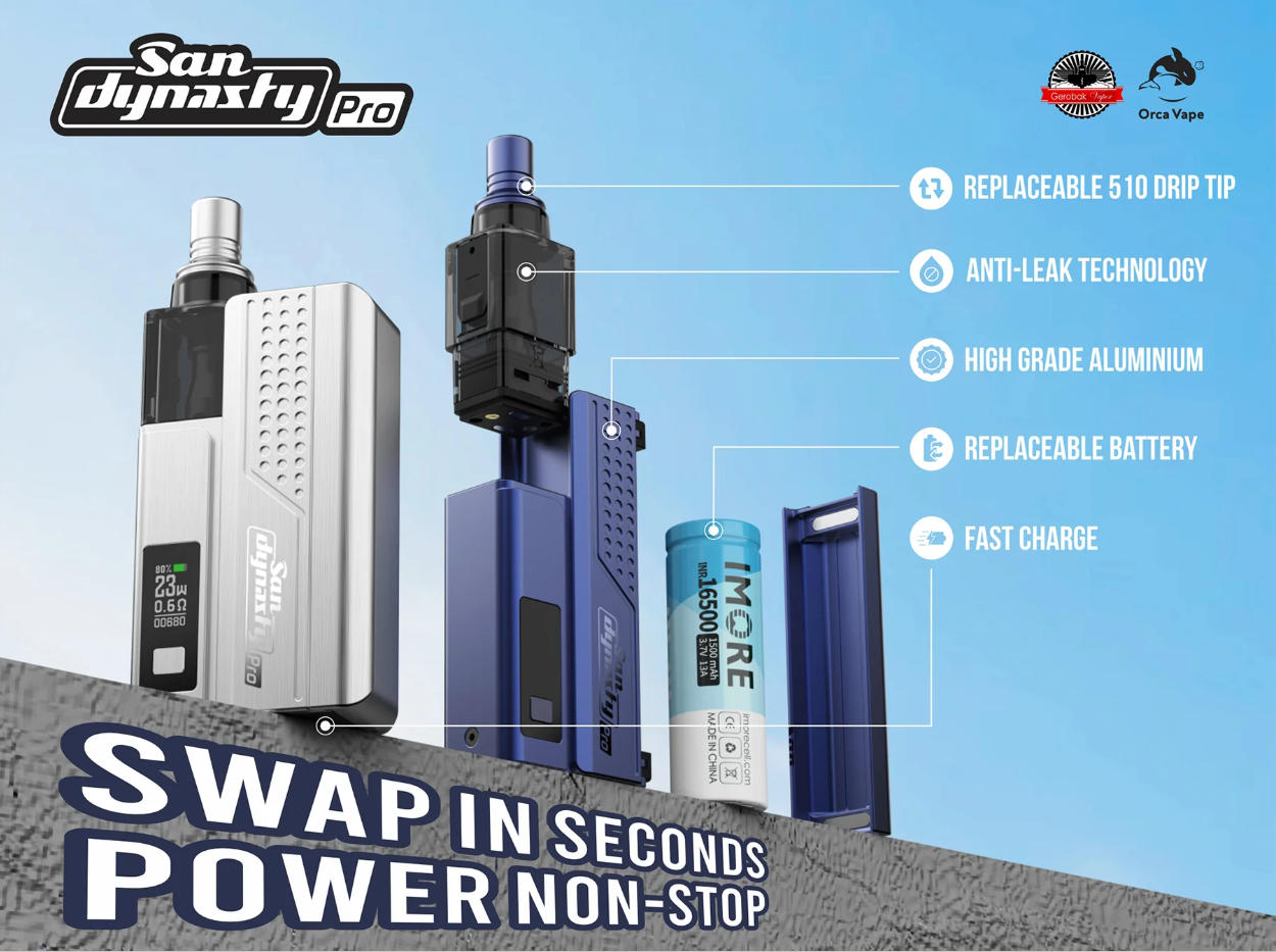 ORCA VAPE San Dynasty PRO Refillable Vape 13