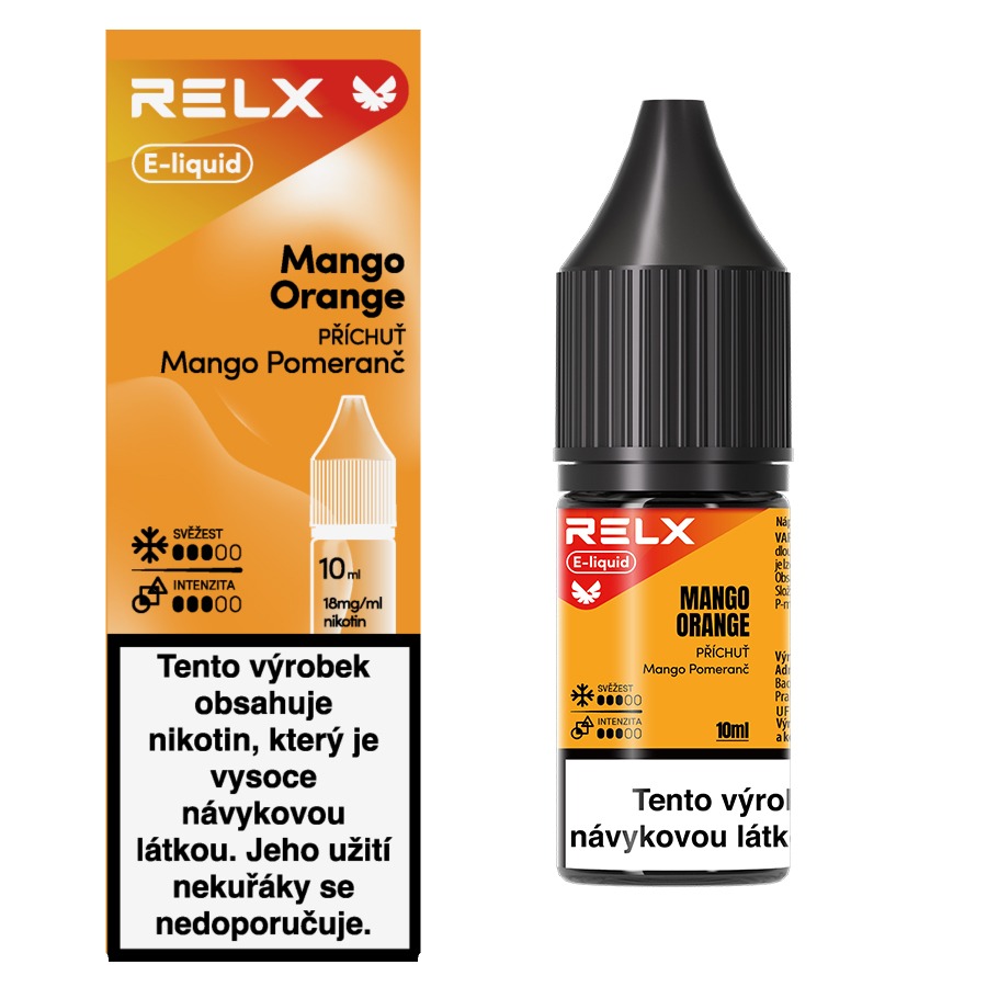 RELX — оригинальная солевая жидкость 10 мл, 18 мг, чешская версия 5