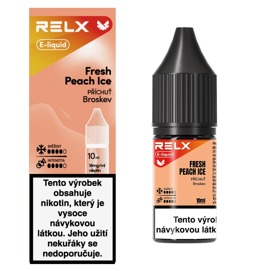 RELX — оригинальная солевая жидкость 10 мл, 18 мг, чешская версия 7