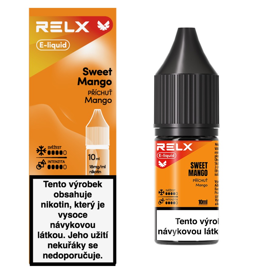 RELX — оригинальная солевая жидкость 10 мл, 18 мг, чешская версия 9